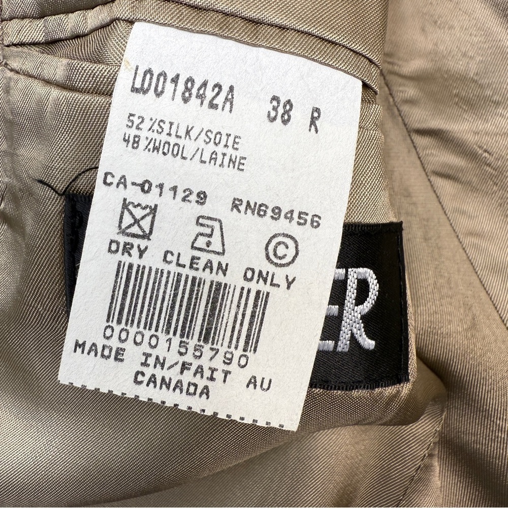 Classic Wool/Silk Men's Blazer - Picture 4 of 9